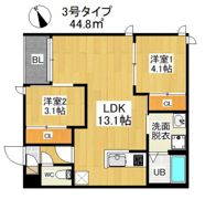 REGALEST 悦陽正守の間取り画像