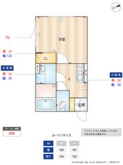 ヒルズ松戸の間取り画像