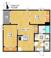 REGALEST FAM千早の間取り画像