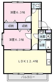 ユーミーグレースの間取り画像