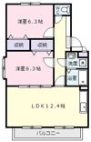 ユーミーグレースの間取り画像