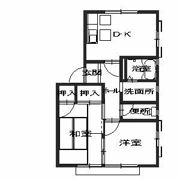 フレグランス築港の間取り画像