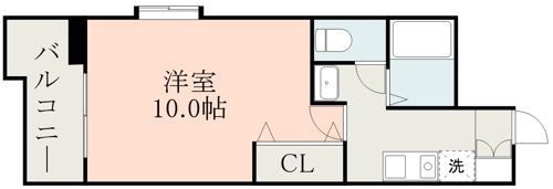 ライズ大江の間取り画像