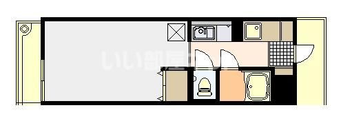 ラポールウチダの間取り画像