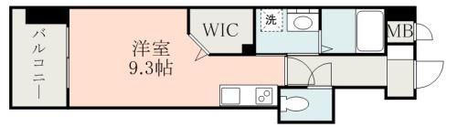 フルール米屋町の間取り画像