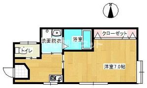 ハイツ恵の間取り画像