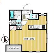ヴィラージュの間取り画像