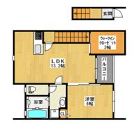 ヴィラージュさくらAの間取り画像