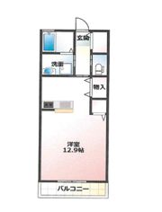 ウエスト魚住の間取り画像