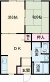 フレグランスフジCの間取り画像