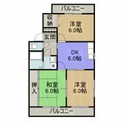 グランベージュ A棟の間取り画像