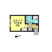 Sincrease中村橋（シンクリースナカムラバシ）の間取り画像