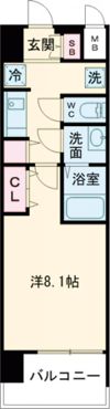 W－STYLE神戸Ⅱの間取り画像