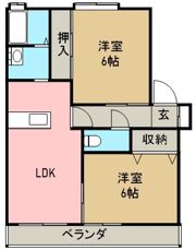 ヒロ・ヨーロピアンⅡの間取り画像