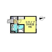 Sincrease中村橋（シンクリースナカムラバシ）の間取り画像