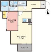 KT Terrace稲吉の間取り画像