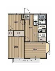 サンハイツエスBの間取り画像