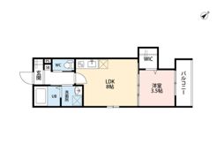 （仮称）robot home千早の間取り画像