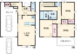 N・ガレージの間取り画像