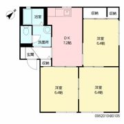 ディアス前原 B棟の間取り画像