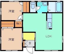 サウスブラウニーの間取り画像