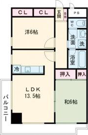 リアライズ屋島の間取り画像