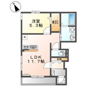 Schaan Carter（シャーン カルテ）の間取り画像