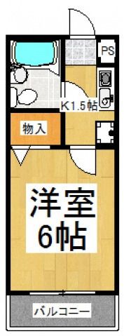 タウンコート所沢の間取り画像