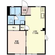 イーストビレッジ109 A棟の間取り画像