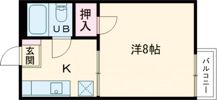 コスモメゾン2の間取り画像