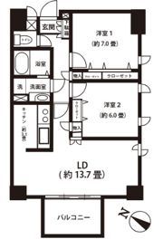 ステーションプラザ代田橋の間取り画像