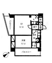 ヴォアラクテ西早稲田の間取り画像