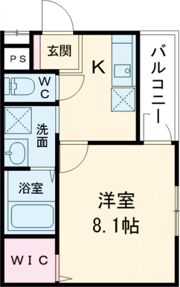 フジパレス今津中ウエストの間取り画像