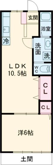 メゾン石川Ⅱの間取り画像
