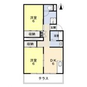 プレジールSANYO B棟の間取り画像