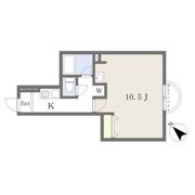 ルミエール三御堂の間取り画像