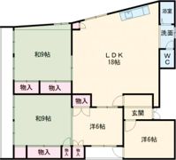ルシエ春日井の間取り画像