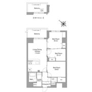 コンフォリア・リヴ豊洲キャナルの間取り画像