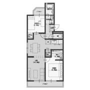 サンライフ六名の間取り画像