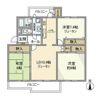 西所沢椿峰ニュータウン27街区1号棟の間取り画像