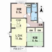 グリーンハウスVの間取り画像
