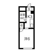 ボヌール絆の間取り画像