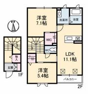 シャーメゾンMの間取り画像