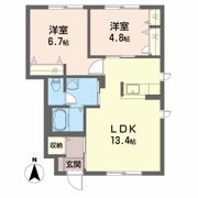 シャーメゾンK C棟の間取り画像