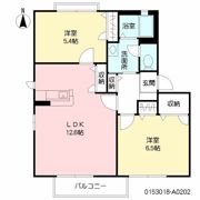 フォーレス若葉の間取り画像