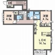 LA CASA DE MAYAの間取り画像