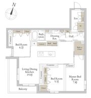 ユーフォリアの間取り画像