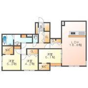 R-fino MIYANOSAWAの間取り画像