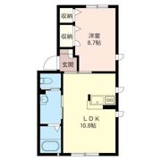 ウィザードAの間取り画像