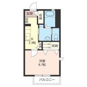 シャルム中央の間取り画像